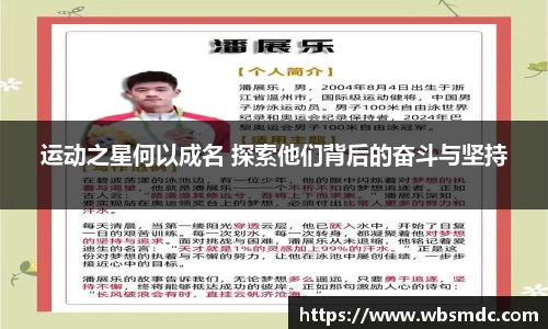运动之星何以成名 探索他们背后的奋斗与坚持